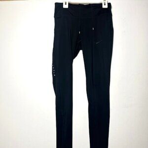 Nike 56323 Women's Full Length‎ Legging 05553 Black Pants Sz XS